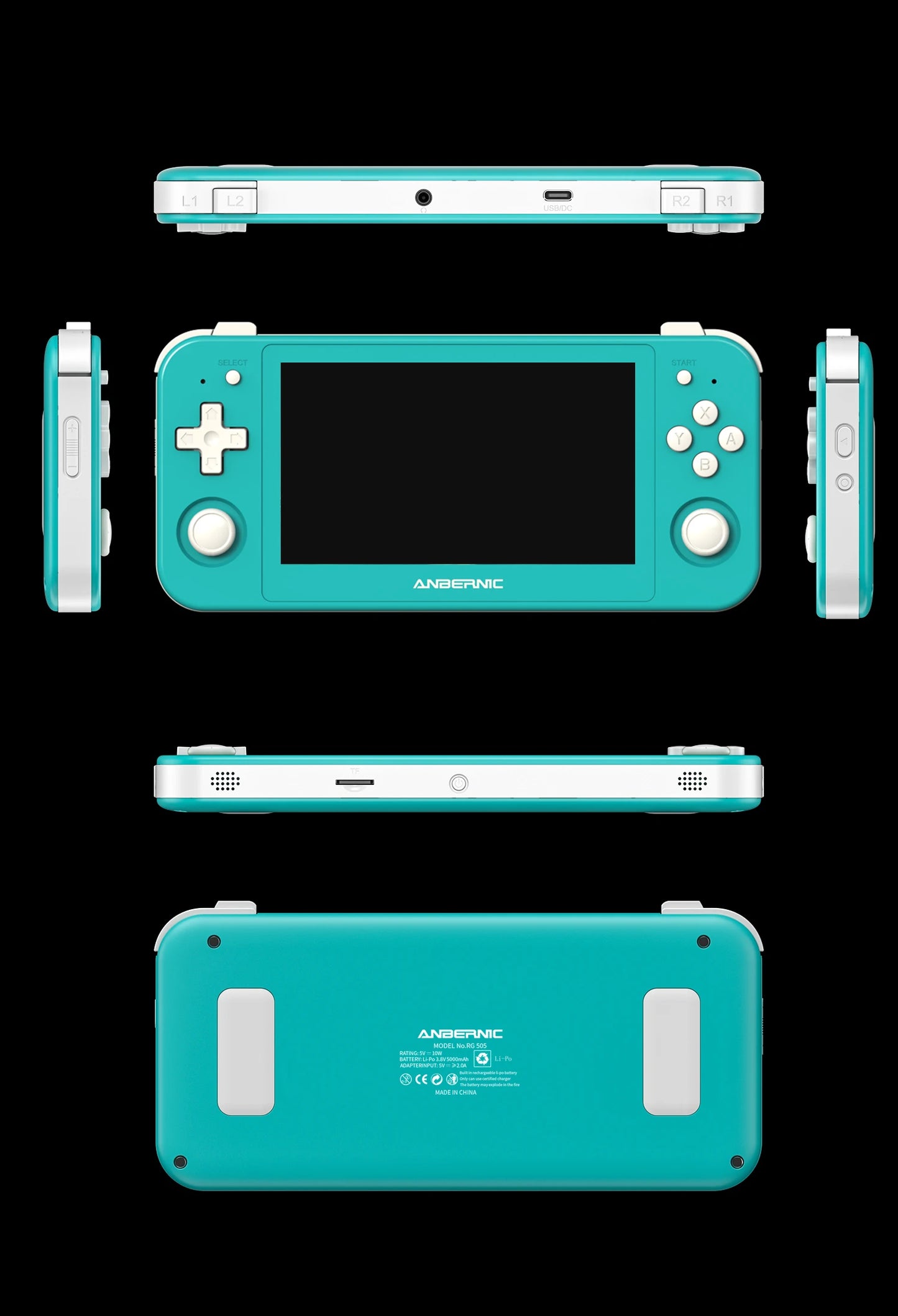 ANBERNIC RG505 gris