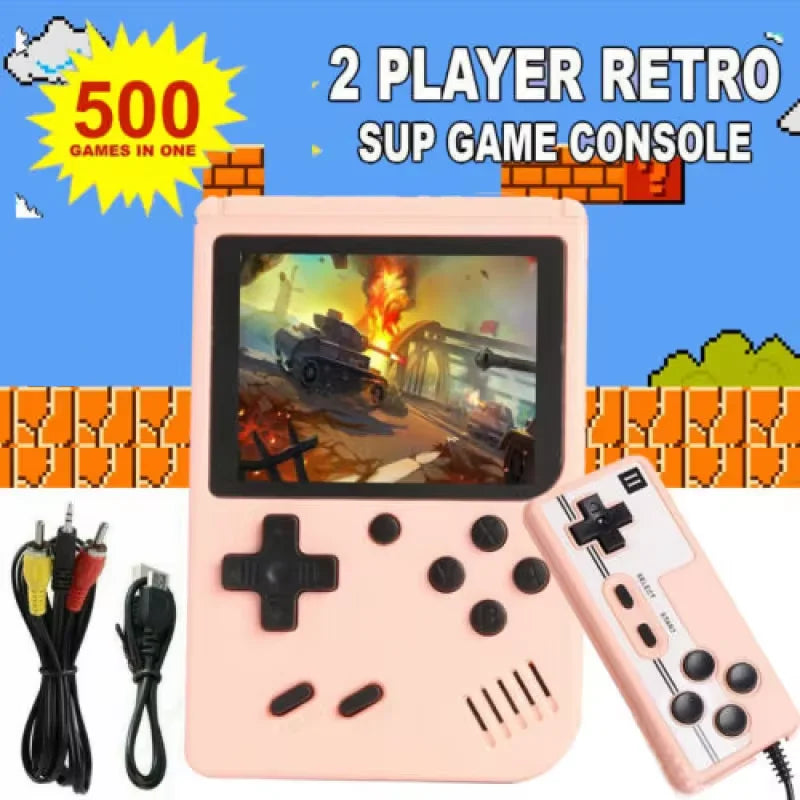 Consola de juegos portátil iniciación gris