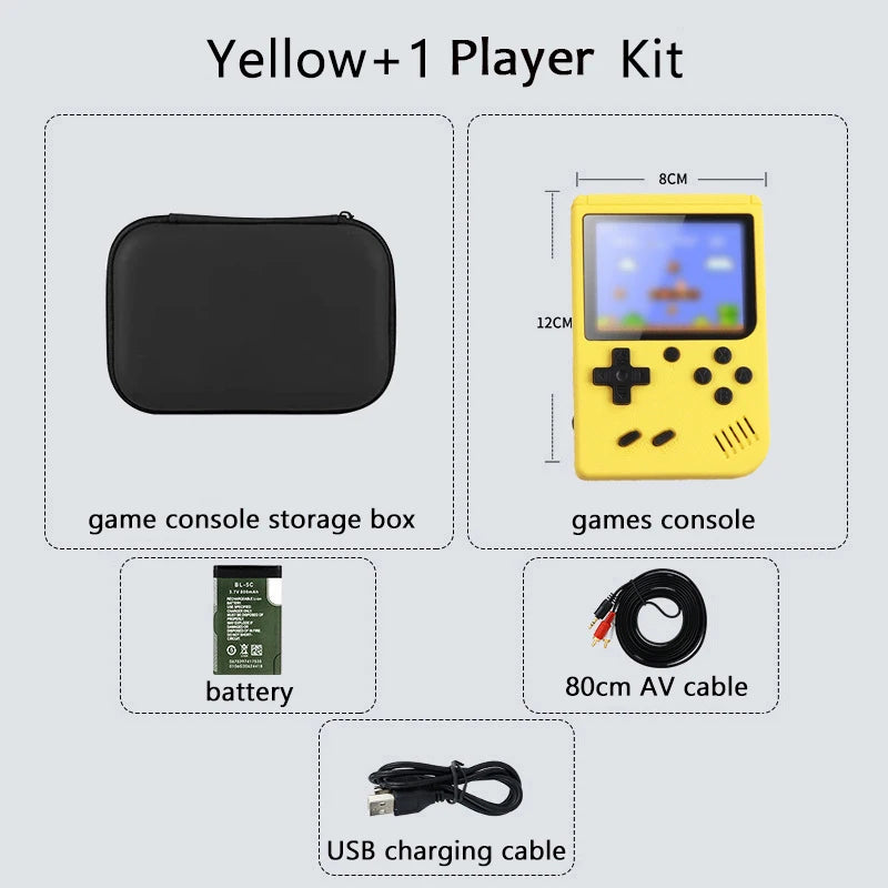 Consola de juegos portátil Iniciación amarilla
