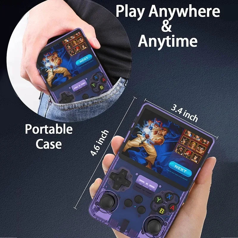 Consola Portátil básica morada