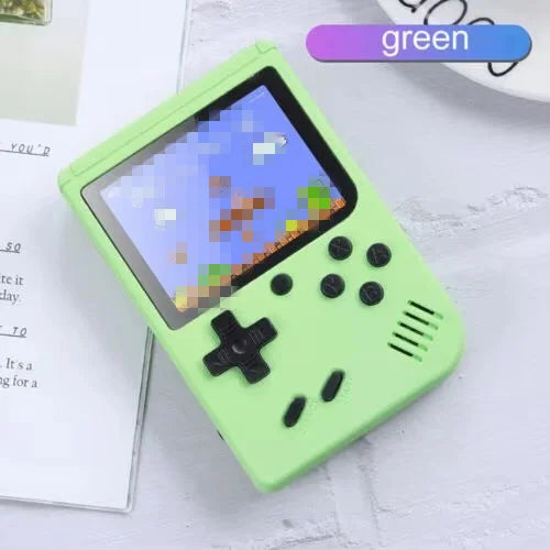 Consola de juegos portátil iniciación verde