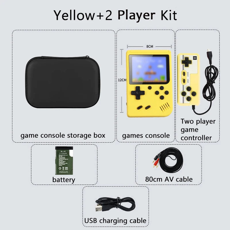 Consola de juegos portátil Iniciación amarilla