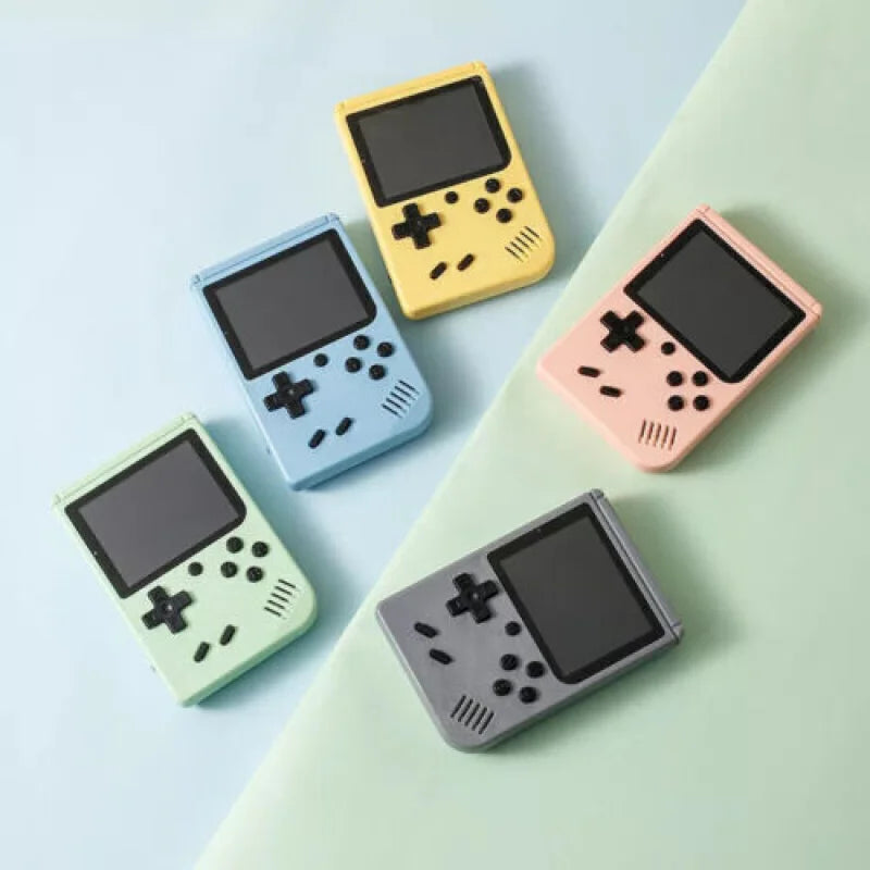 Consola de juegos portátil iniciación gris