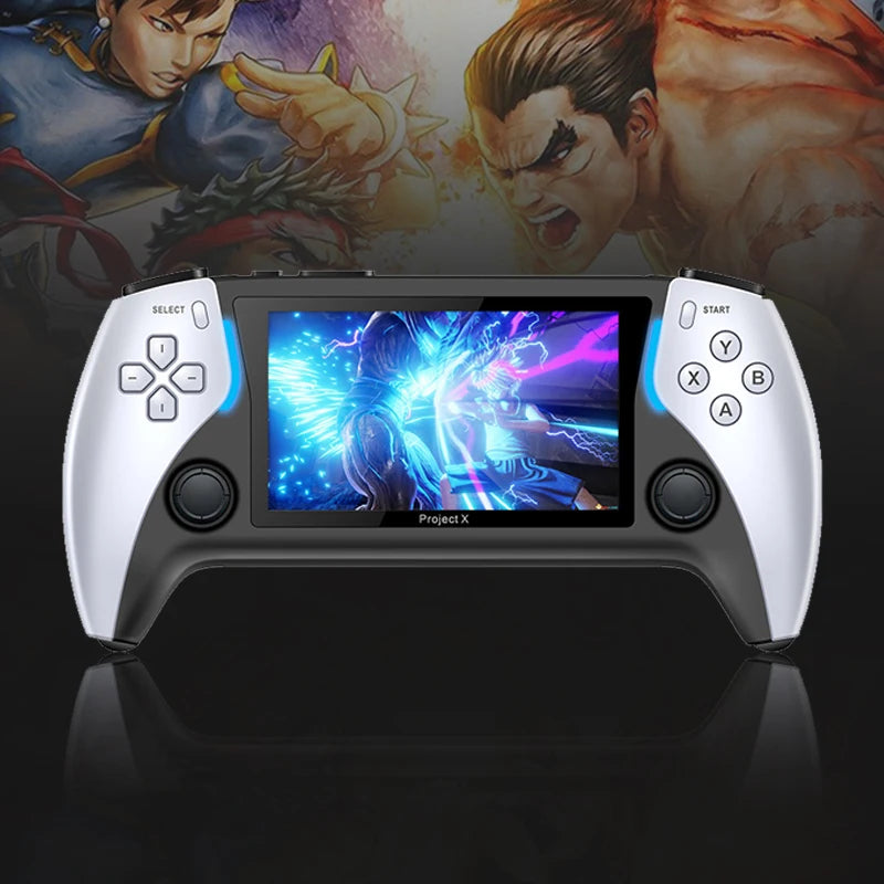 Consola portátil Basic Arcade blanca